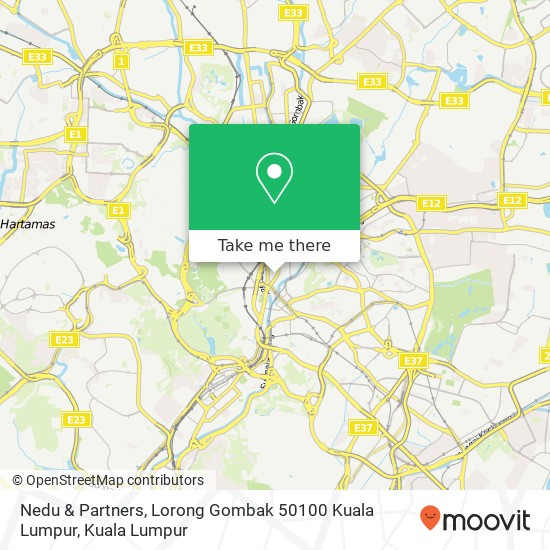 Peta Nedu & Partners, Lorong Gombak 50100 Kuala Lumpur