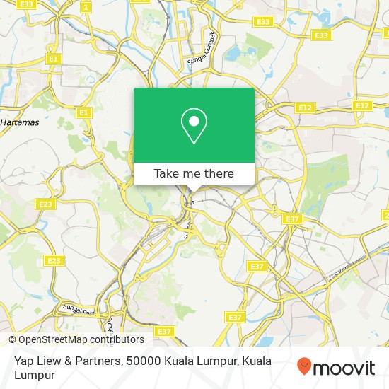 Yap Liew & Partners, 50000 Kuala Lumpur map