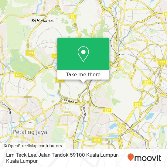 Lim Teck Lee, Jalan Tandok 59100 Kuala Lumpur map