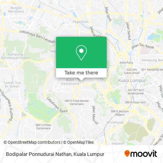 Bodipalar Ponnudurai Nathan map