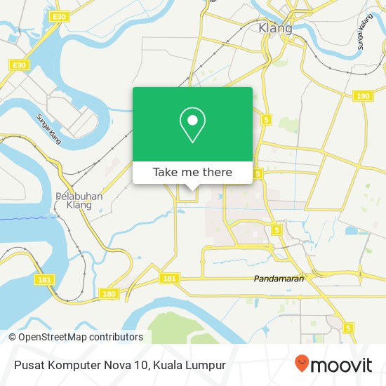 Pusat Komputer Nova 10 map