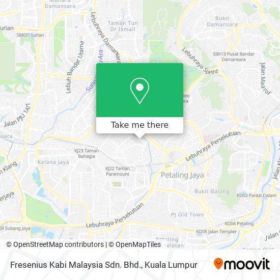 Fresenius Kabi Malaysia Sdn. Bhd. map