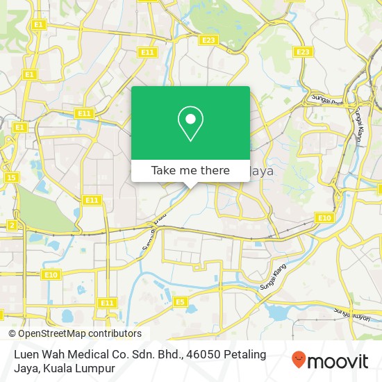 Luen Wah Medical Co. Sdn. Bhd., 46050 Petaling Jaya map