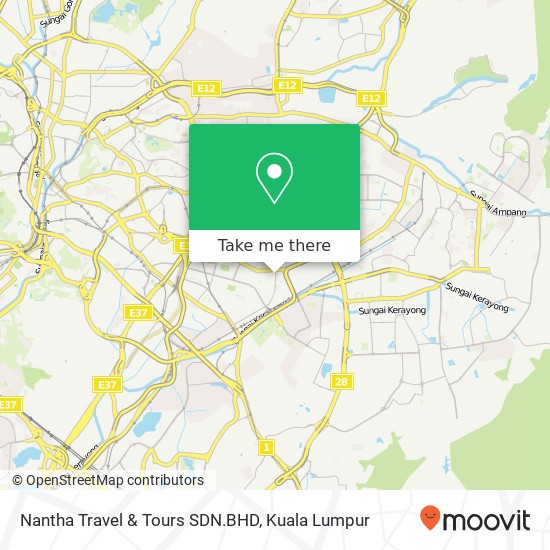 Nantha Travel & Tours SDN.BHD map