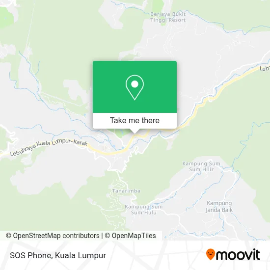 SOS Phone map