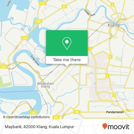 Maybank, 42000 Klang map