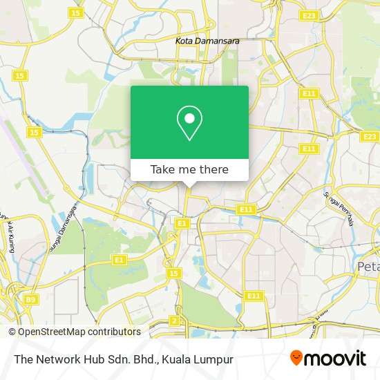 The Network Hub Sdn. Bhd. map