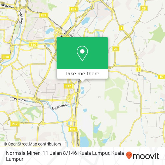 Normala Minen, 11 Jalan 8 / 146 Kuala Lumpur map