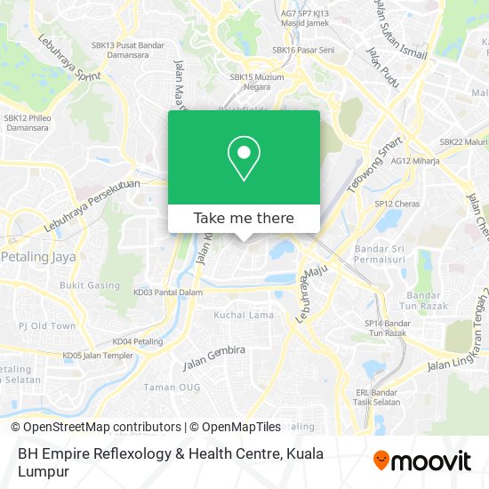 BH Empire Reflexology & Health Centre map