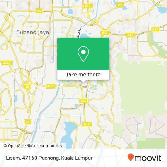 Lisam, 47160 Puchong map