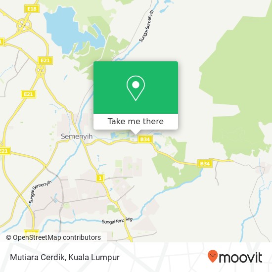Mutiara Cerdik, Jalan TTS 3 / 1 43500 Semenyih map