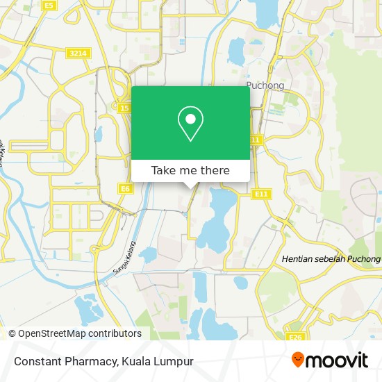 Constant Pharmacy map