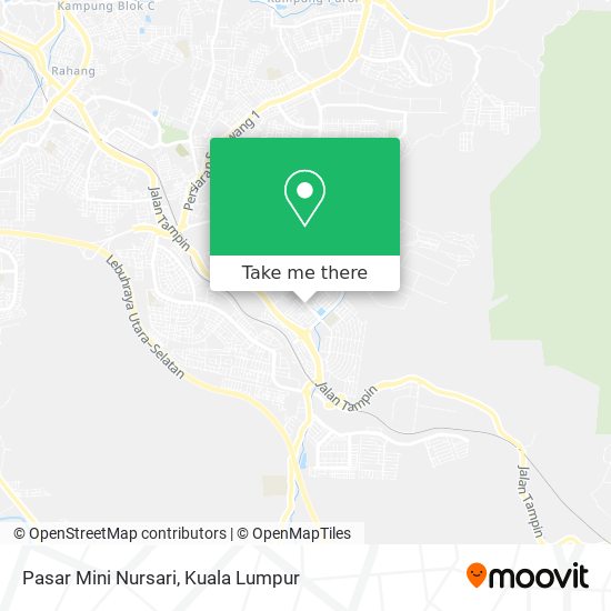 Peta Pasar Mini Nursari