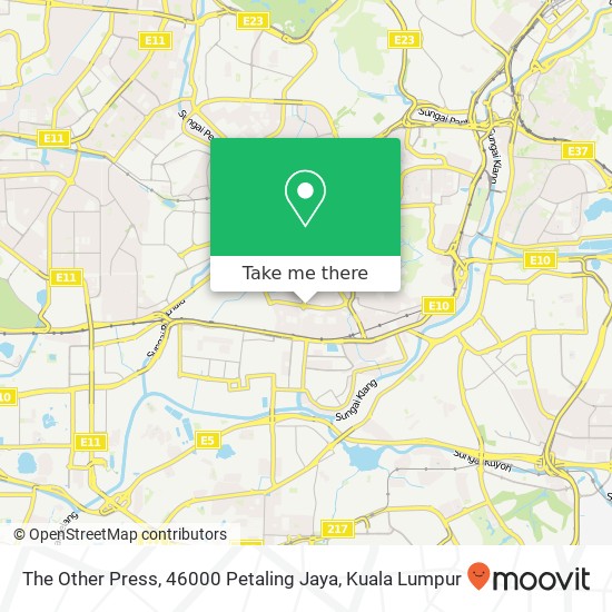 The Other Press, 46000 Petaling Jaya map
