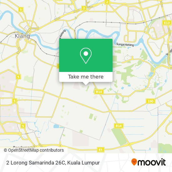 Peta 2 Lorong Samarinda 26C