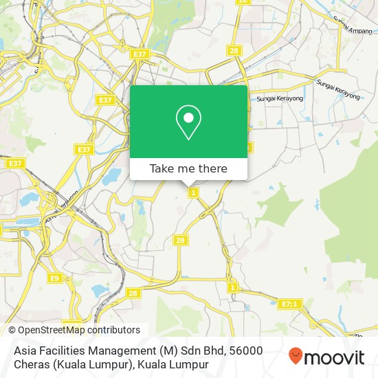 Peta Asia Facilities Management (M) Sdn Bhd, 56000 Cheras (Kuala Lumpur)