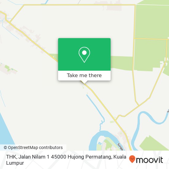 Peta THK, Jalan Nilam 1 45000 Hujong Permatang
