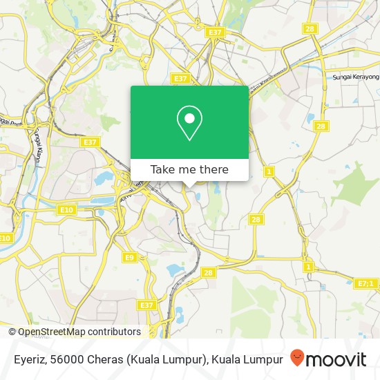 Eyeriz, 56000 Cheras (Kuala Lumpur) map