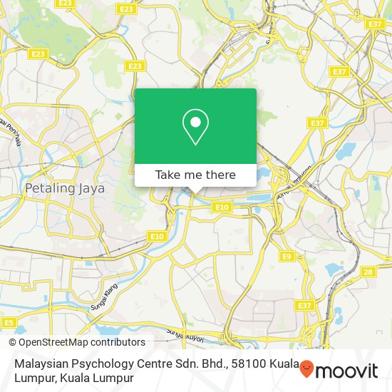 Peta Malaysian Psychology Centre Sdn. Bhd., 58100 Kuala Lumpur