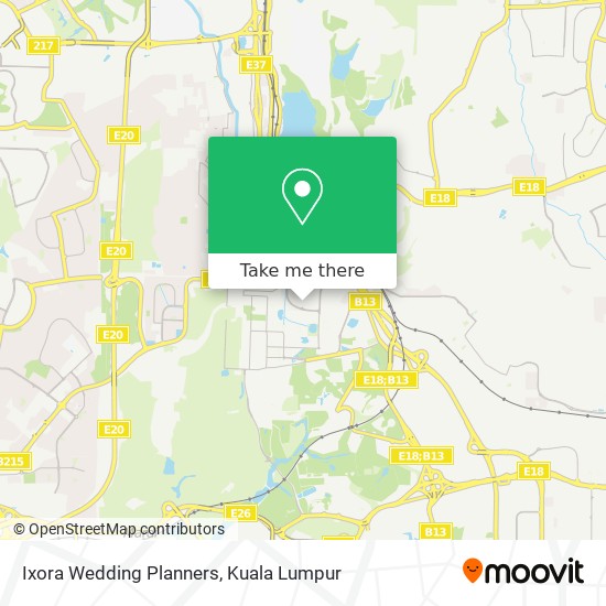 Ixora Wedding Planners map
