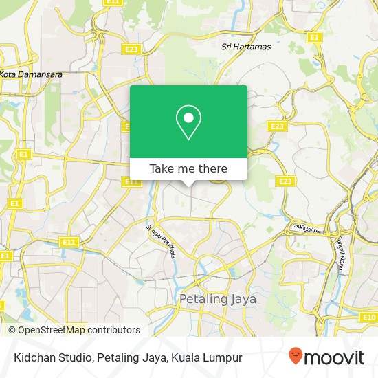Kidchan Studio, Petaling Jaya map