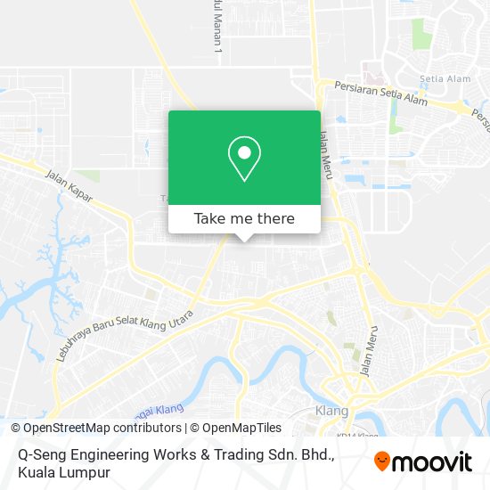 Q-Seng Engineering Works & Trading Sdn. Bhd. map