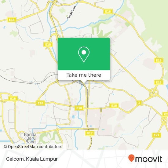 Celcom map