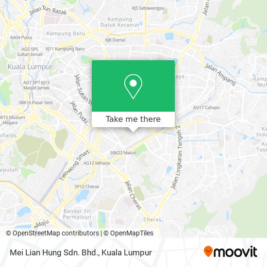 Mei Lian Hung Sdn. Bhd. map