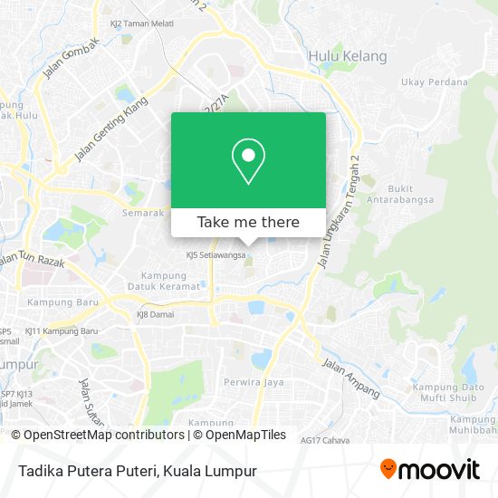 Tadika Putera Puteri map