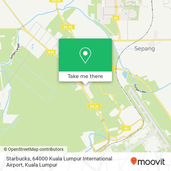 Starbucks, 64000 Kuala Lumpur International Airport map