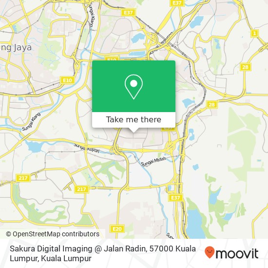 Sakura Digital Imaging @ Jalan Radin, 57000 Kuala Lumpur map