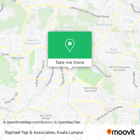 Raphael Yap & Associates map