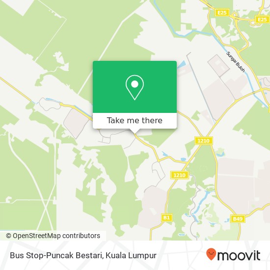 Bus Stop-Puncak Bestari map
