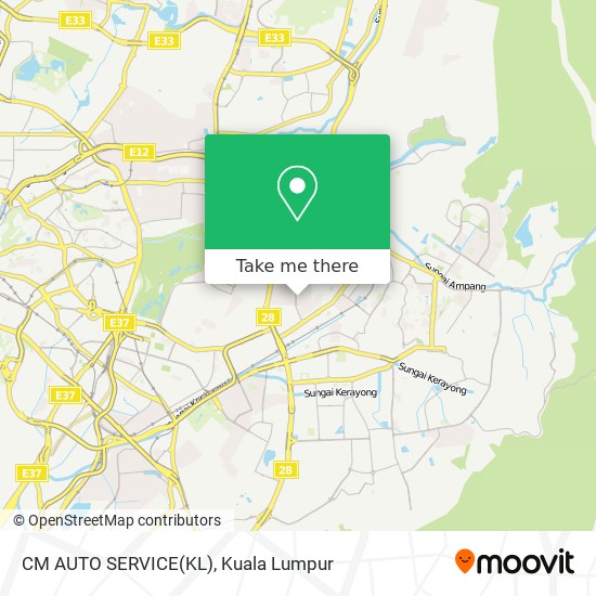 CM AUTO SERVICE(KL) map