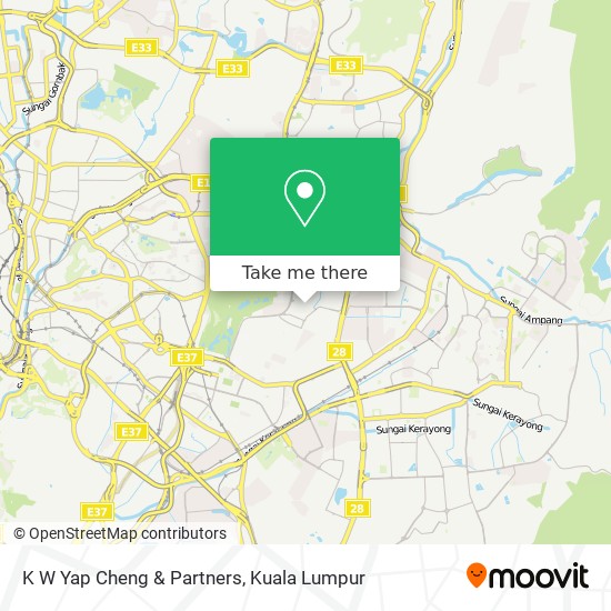 K W Yap Cheng & Partners map