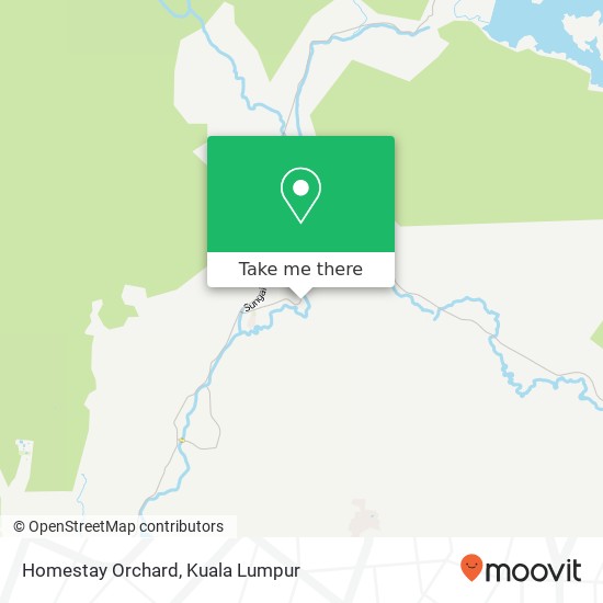 Homestay Orchard map