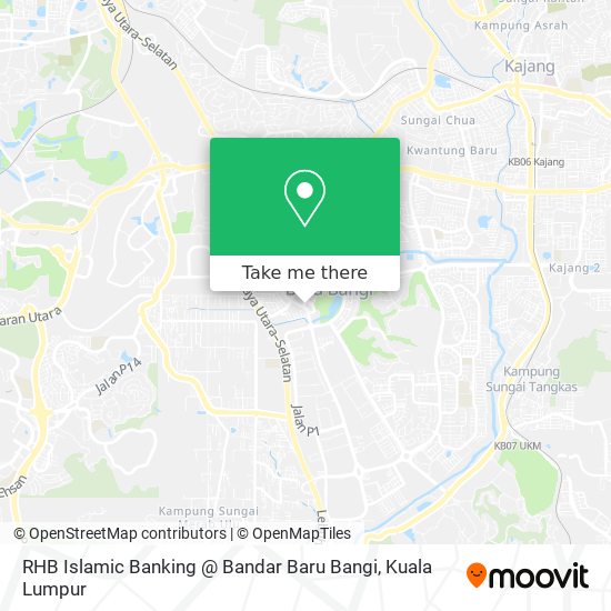 RHB Islamic Banking @ Bandar Baru Bangi map