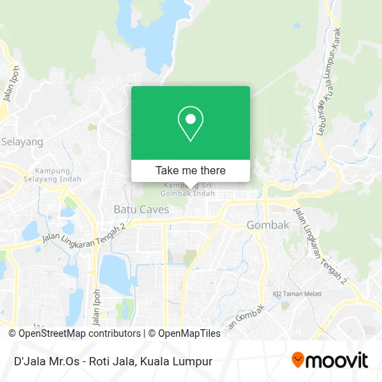 D'Jala Mr.Os - Roti Jala map