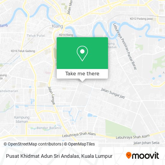 Pusat Khidmat Adun Sri Andalas map