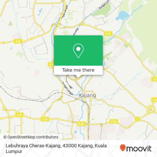 Lebuhraya Cheras-Kajang, 43000 Kajang map