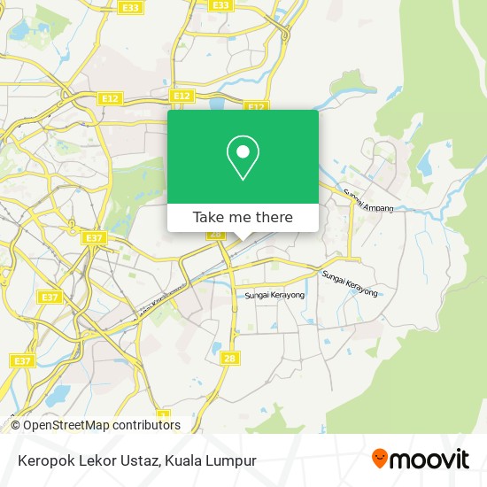 Keropok Lekor Ustaz map