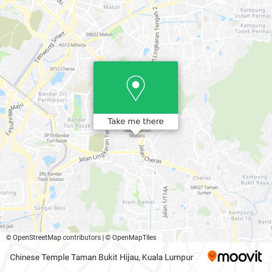 Cara Ke Chinese Temple Taman Bukit Hijau Di Kuala Lumpur Menggunakan Bis Mrt Lrt Atau Kereta Moovit