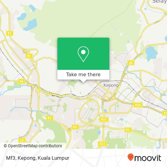 Mf3, Kepong map