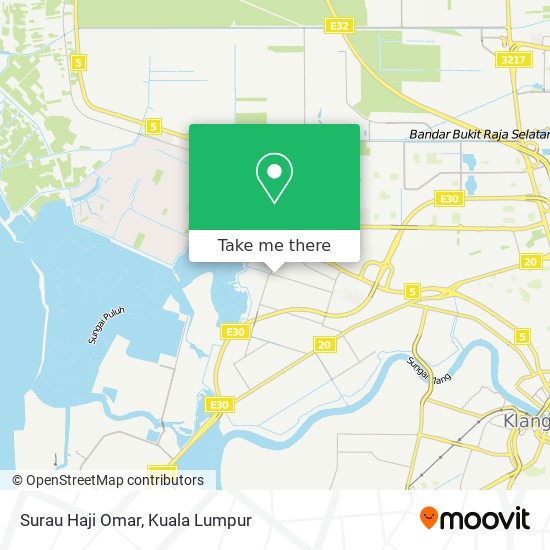 Surau Haji Omar map