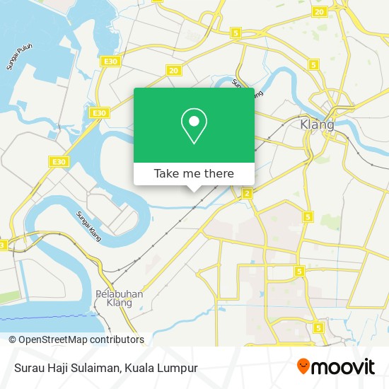 Surau Haji Sulaiman map