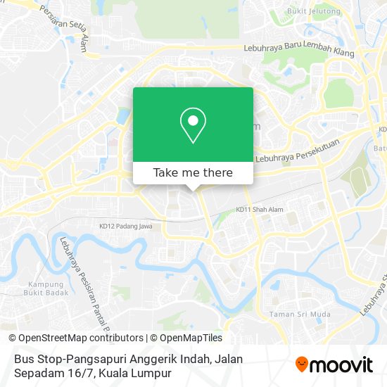 Bus Stop-Pangsapuri Anggerik Indah, Jalan Sepadam 16 / 7 map