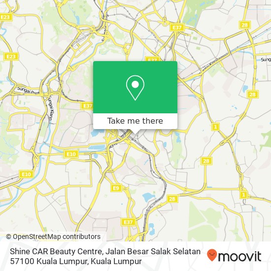 Shine CAR Beauty Centre, Jalan Besar Salak Selatan 57100 Kuala Lumpur map