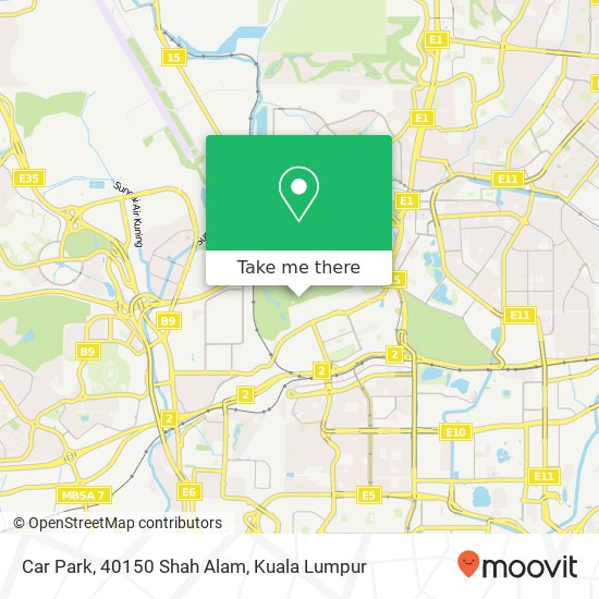 Car Park, 40150 Shah Alam map