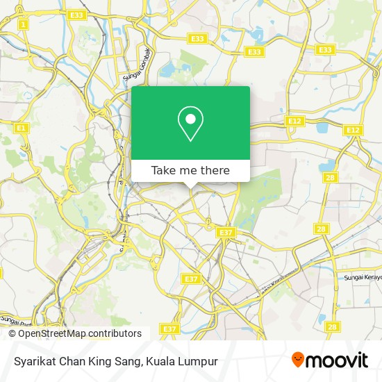 Syarikat Chan King Sang map