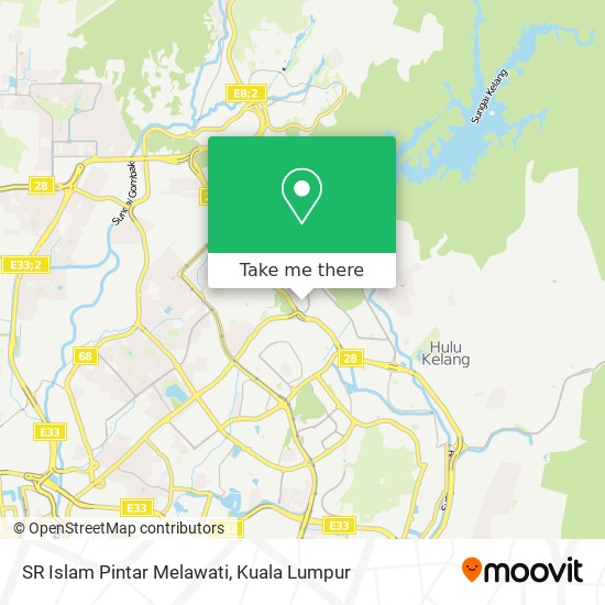 SR Islam Pintar Melawati map